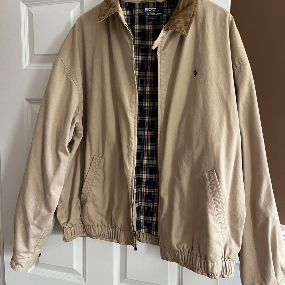 Ralph Lauren Men's Beige Lightweight Jacket XXL